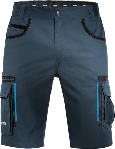 Uvex Tune-Up Arbeitshosen Männer Kurz - Shorts für die Arbeit - Dunkelblau - Gr 33W/Etikettengröße- 50
