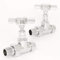 Westminster Traditional Manual Cross-Head Radiator and Towel Rail Valves (Chrome Straight)
