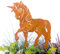 Terma Stahldesign Edelrost Gartenstecker Einhorn, Handmade Germany, tolle gartendeko aus Rost-Metall, deko rostoptik, Rostfiguren Tiere, rostfiguren Garten, Rostdeko