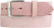 BELTINGER Ceinture homme en cuir de vachette souple pleine fleur look vintage 4 cm | Ceinture en jean pour homme 40mm | Ceinture en cuir look usé | Vieux rose 95cm