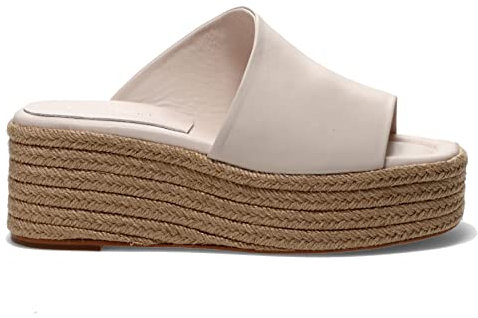 EQUITARE Ciabatta Kazia Ghiaccio con Zeppa in Corda - 2236254 KAZIA NAPASOFT Glacial - Taglia 40