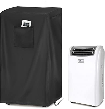 Portable Air Conditioner Cover for BLACK and DECKER,ZAFRO,Whynter,Midea,Waterproof AC Covers Indoor 420D Dust Cover Storage Bag - 19x16x30inch