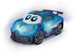 BBJunior Bugatti Light up Divo: Spielzeugauto Bugatti Divo mit Licht und Sound, blau, ab 12 Monaten (16-81208)