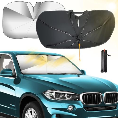 PLCGTNNP para Mercedes Benz V Class V Classe V Clase Coche Lunas Delanteras Parasoles, Plegable Parasol Parabrisas Paraguas Parabrisas Rotación 360° Protección UV Aislamiento Térmico Anti UV Rayos