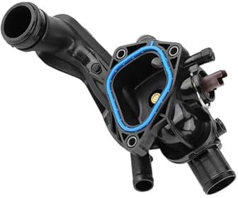 TNSSCZM Termostato Coche para BMW para Mini para Cooper S para Mini One 1,4 1,6 R56 R56 Carcasa del termostato del refrigerante del Motor con Sensor 11537534521 termostato Automóvil