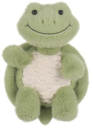 Apricot Lamb Witzige Schildkröte Plüschtiere für Kinder, weiche niedliche Kuscheltier für Baby Mädchen und Jungen, Flauschige Witzige Schildkröte Grün 21 cm