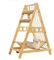 CTREVL Solid Wood Cat Tree, Cat Climbers for Indoor and Outdoor Cats, Wooden Cat Tree Tower, with Net Bag, Hammock, Sisal Scratching Post, Suitable for Small to Large Cats