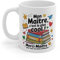 Tasse Maître Cool – Cadeau Fin d’Année Professeur – Mug Original et Coloré École Primaire