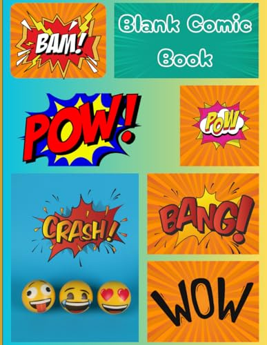 Comic Note Book: Fill the Pages with Action, Drama & Laughter