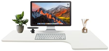 C-Juzarl Wandklapptisch Schreibtisch Tischplatte 100x40 cm Klapptisch Esstisch Küchentisch für die Wand Bartisch Wandtisch Tisch klappbar zur Wandmontage (Weiß)