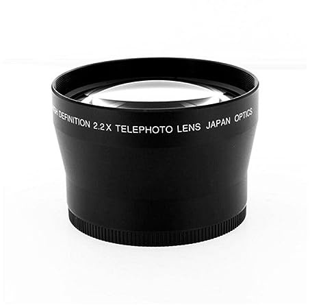 Whoasyst 72 mm 2,2 x Teleobjektiv, mehrschichtig, 0,43 x Weitwinkelobjektiv für 18–200 mm Objektiv