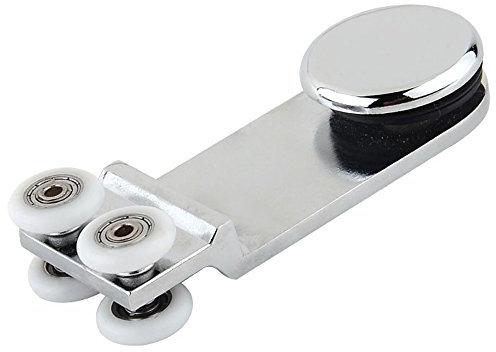 Puerta corredera polea baño vidrio colgante rueda