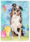 Caroline 's Treasures bb9607gf Australian Shepherd Ostern Deko Garten Flagge, Multicolor