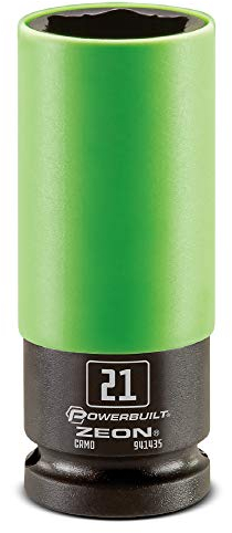 Powerbuilt Zeon 941435M Lug Nut Steckschlüssel-Set für beschädigte Radmuttern