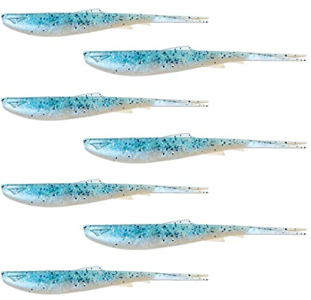 ZECK Vertikalköder & Dropshot Angelköder - Wilson 10,2cm | Blue Ice