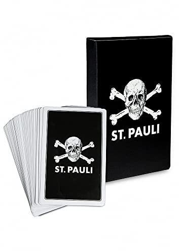 FC St. Pauli Karten / Skatkarten Totenkopf