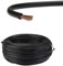 BMF DIRECT TRI RATED 12V 240V RED/BLACK PANEL & POWER SWITCH AUTO CABLE WIRE AUTOMOTIVE Black 2.5mm² (30 Amp), 50 Metres