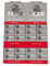 100 Tiger Platinum Klingen