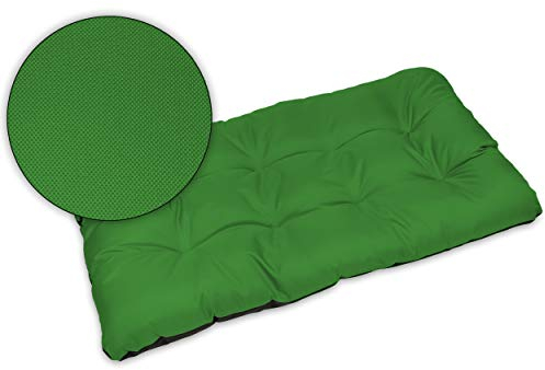 SuperKissen24. Hundebett Hundekissen Hundematratze Tierbett für Kleine, Mittlere und Grosse Hunde - Wasserdicht, Waschbar - Größe XXL - Grün