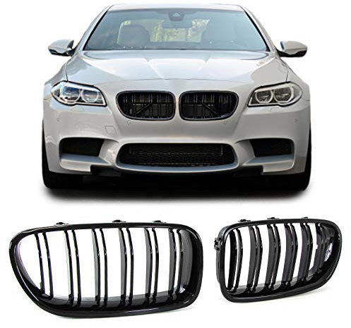Sport Kühlergrill Doppelsteg Performance Glanz passend für BMW 5er F10 F11 10-17