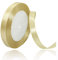 Nastri Oro 10mm, 23 metri Nastro di Raso Oro per l'imballaggio di regali, Artigianato fai da te, Bows Making, Mazzi di fiori, Palloncini, Festa nuziale e Decorazioni per torte