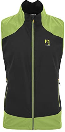 Karpos Gilet Parete, Black-Jasmine Green, M