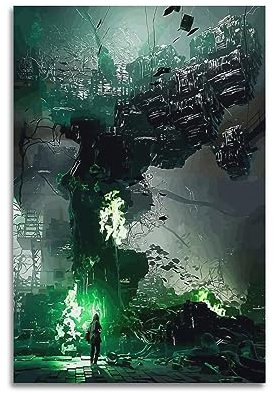 VZRSQZK Game Tschernobyl-Poster, dekoratives Gemälde, Leinwand, Wandposter und Kunstdruck, modernes Familienschlafzimmer-Dekor-Poster, 60 x 90 cm
