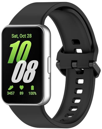 Cinturino silicone per Samsung Galaxy Fit 3, Cinturino Bracciale di ricambio in sportivi per Samsung Galaxy Fit 3