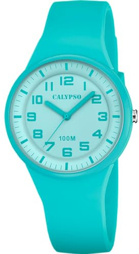 Calypso Mixte Analogique Quartz Montre avec Bracelet en Polycarbonate K5851/4