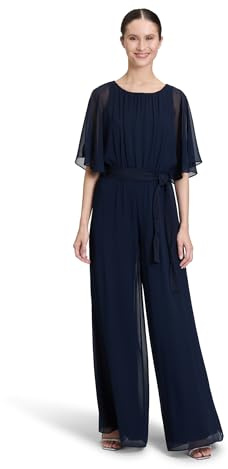Vera Mont Damen Jumpsuit mit Bindegürtel