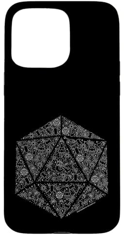 iPhone 15 Pro Max Dungeons & Dragons Celestial D20 Icons Fill Artline Logo Case