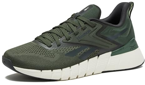 Reebok Herren Nano Gym Sneaker Workout Schuhe, Grit Green/Grey 6/Chalk, 47 EU