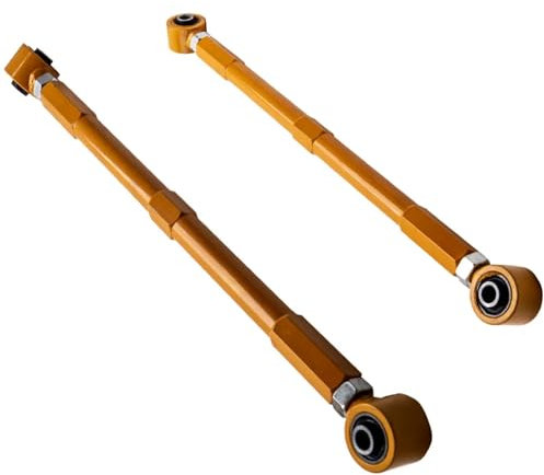 TATARENGS Auto Querlenker Kompatibel Mit Mini Für Cooper Für R50 R52 Für R53 R56 R57 R58 R59 2002–2013. 2 Stück Verstellbarer Hinterer Unterer Querlenker