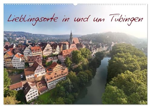 Lieblingsorte in und um Tübingen (Wandkalender 2026 DIN A2 quer), CALVENDO Monatskalender: Von Tübingen bis zur Schwäbischen Alb - besondere Plätze im Wandel der Jahreszeiten (CALVENDO Orte)