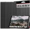 Alogy Custodia per Apple iPad Air 13 2024/2025, iPad Pro 12,9 pollici 2018-2022 Custodia per libro intelligente con supporto per stilo riattivazione/sonno automatico supporto per tablet in ecopelle
