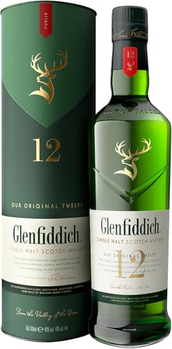 Glenfiddich Signature 12 Years Old Single Malt Scotch 70 cl (Lot de 5)
