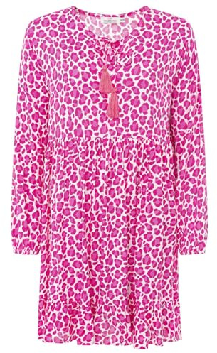 Zwillingsherz Kleid Sommerkleid Damen Strandkleid Lovely Leopard, Safari Patchwork, Lobsters & Stripes Sommer, Leo Dream, Be Mine Blusenkleid Tunika