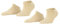 ESPRIT Uni 2-Pack W SN Coton Unies Lot de 2 Paires Chaussettes Basses, Beige (Cream 4011), 35-38 Femme