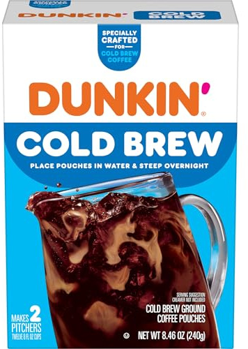 Dunkin Donuts Cold Brew Kaffeepackungen 240g