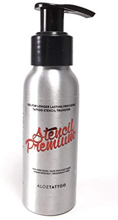 ALOE Stencil Premium Abzugsflüssigkeit TATTOO Stempel 80ml - INKgrafiX® Deutschland - PROFI STUDIO - IG03614 - vegan Matritzenflüssigkeit