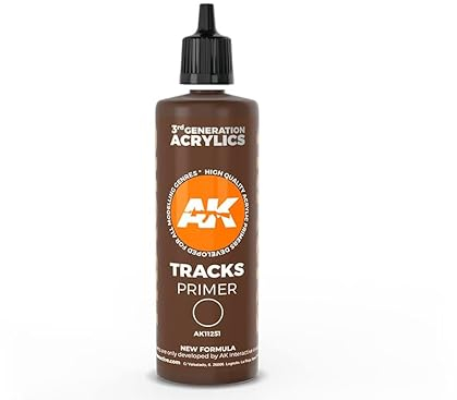 AK Interactive Tracks Surface Primer 100ML 3Gen Paint