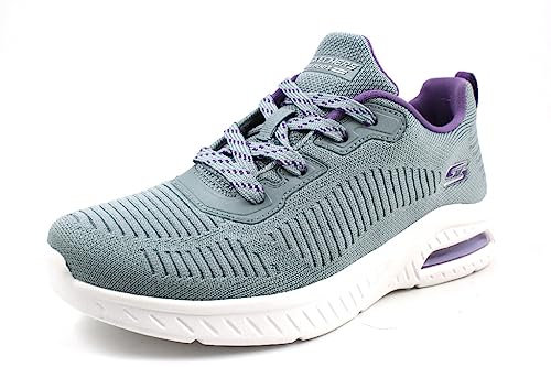 Skechers Squad Air, Zapatillas Mujer, Pizarra, 37 EU