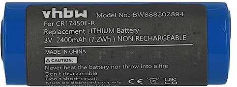 vhbw batteria sostituisce batteria CR17450E-R (3V, al litio) per dispositivi