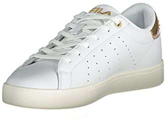 FILA Damen LUSSO F wmn Sneaker, White Gold, 40 EU