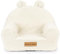 Flumi Personalisierte Kindersessel – Babysessel Schaumstoff- Kindersitz fur Kinderzimmer Spielzimmer Boucle Sessel mit Gravur Kindername – Farbe: Hellbeige
