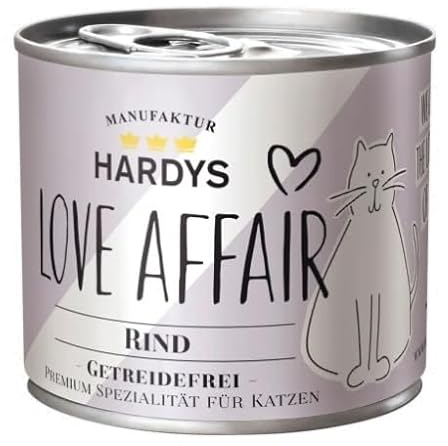 (Love Affair, Rindfleisch, Katzennassfutter, 200 g (Produkt AUS Deutschland)