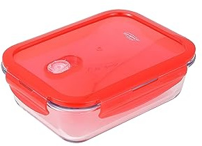 San Ignacio Luftdicht, rechteckig, 1,5 l, hohes Borosilikatglas, Magna