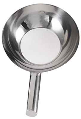 BESTonZON Edelstahl Wasserschöpfkelle Mit Kurzem Griff Robust Und Langlebig Für Küche Und Badezimmer Vielseitig Einsetzbar Für Kochen Und Bewässerung