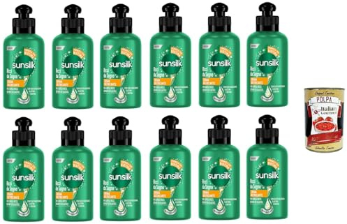 Italian Gourmet Crema Districante Ricci da Sogno 12 x 200ml Locken Pflege | Entwirrungsformel für definierte Curls, capelli morbidi, leichte Anwendung, Gesamtnettogewicht 2,4 L + Kostenlos Polpa 400g