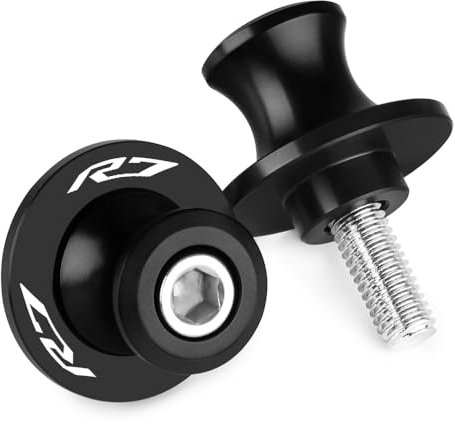 TREONK M6 Ständeraufnahme - Montageständer Adaptr Motorrad Prismabuchsen Bobbins Kompatible für YZFR7 YZF-R7 R7